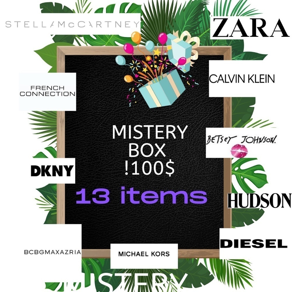 Mistery  Fab Box! 🦄🍭 a lot items! Zara MK DKNY
